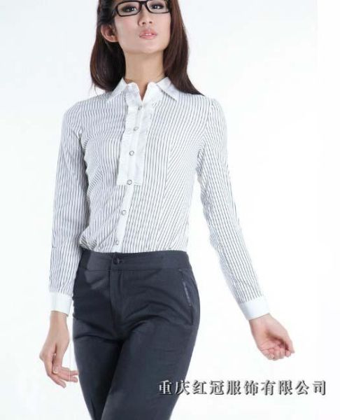 女士商務(wù)襯衫-9