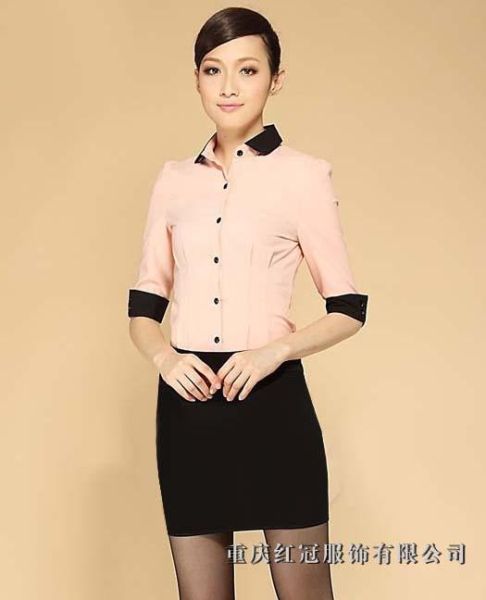 女士商務襯衫-50