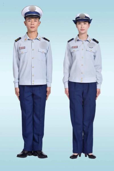消防員長袖夏常服